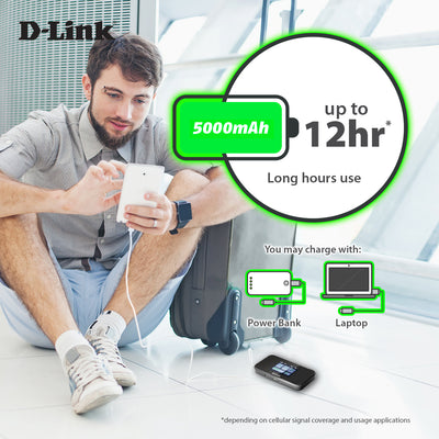 5G Wi-Fi 6 AX1800 Mobile Wi-Fi Hotspot