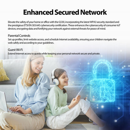 5G NR AX3000 Wi-Fi 6 Router | G530