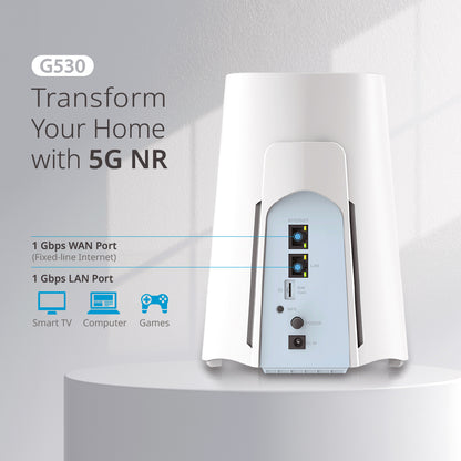 5G NR AX3000 Wi-Fi 6 Router | G530