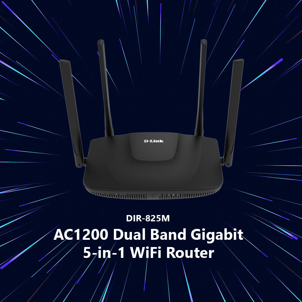 AC1200 Dual Band Gigabit 5-in-1 Wireless Router