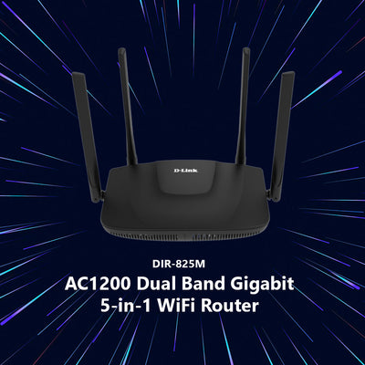 AC1200 Dual Band Gigabit 5-in-1 Wireless Router