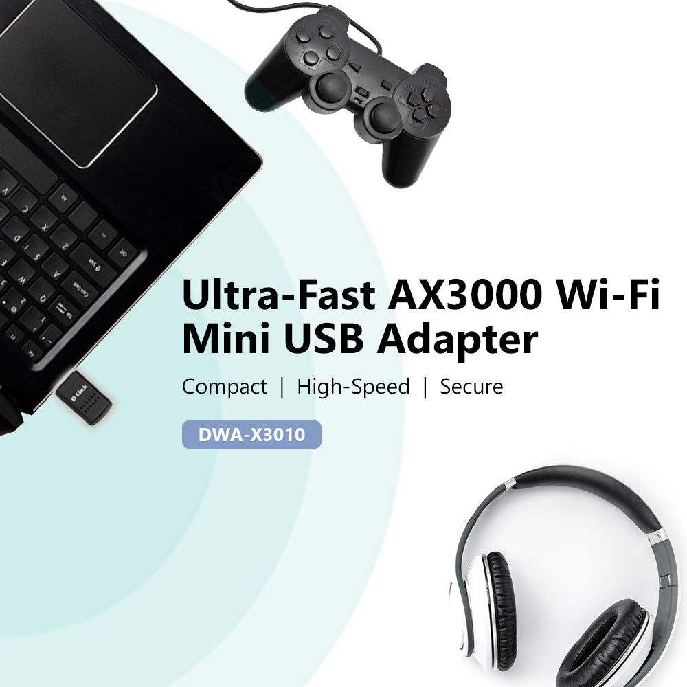 Wireless AX3000 Wi-Fi 6 MINI USB 3.0 Adapter
