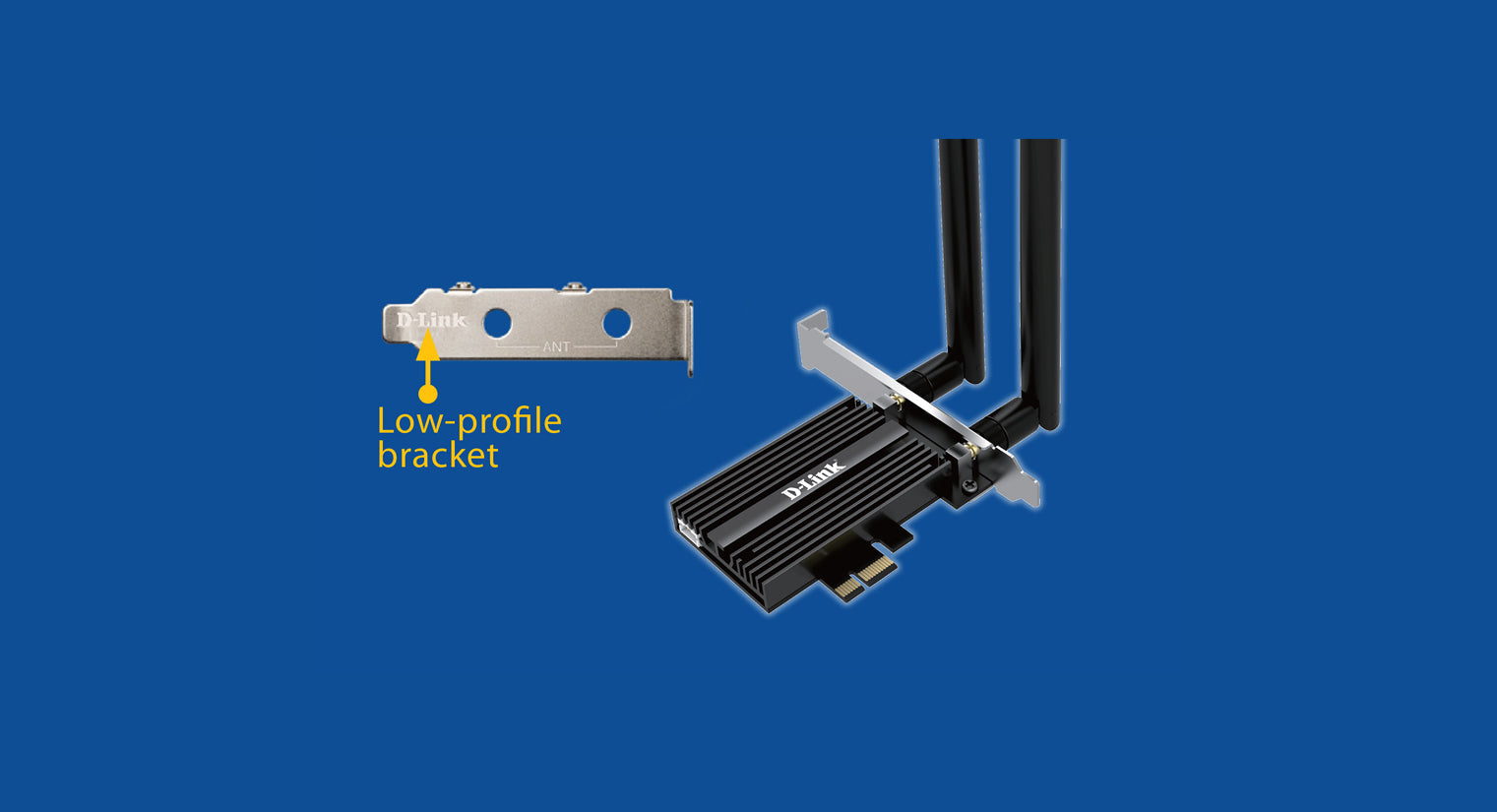 D-Link DWA-X562 | AX1800 Wi-Fi 6 PCIe Adapter with Bluetooth 5.2