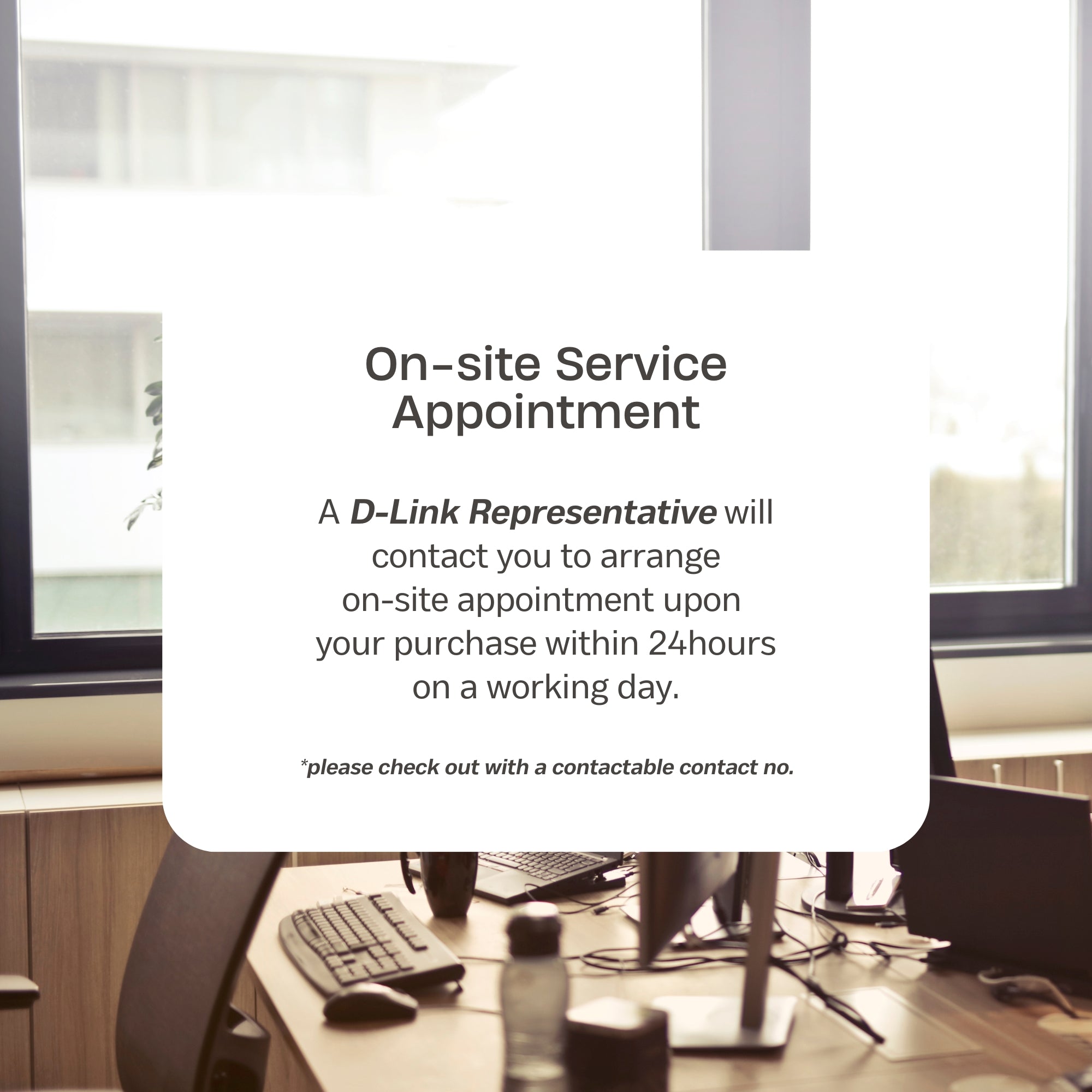 D-Link ExpertCare Access Point Installation On-Site Service