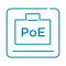 PoE Ports for Hassle-Free Deployment