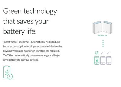 D-Link Eagle Pro AI AX3200 WiFi 6 Mesh Router | Wireless 6 | Expandable Mesh | High-Performance, Feature Rich, AI Enabled - Parental Controls