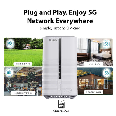 Dlink 5g Router Rm200 D-Link DWR-BE7200G | 5G Wi-Fi 7 BE7200 Multi-Gigabit VoLTE/VoNR/Vo5G ...
