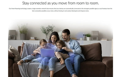 D-Link Eagle Pro AI AX3200 WiFi 6 Mesh Router | Wireless 6 | Expandable Mesh | High-Performance, Feature Rich, AI Enabled - Parental Controls