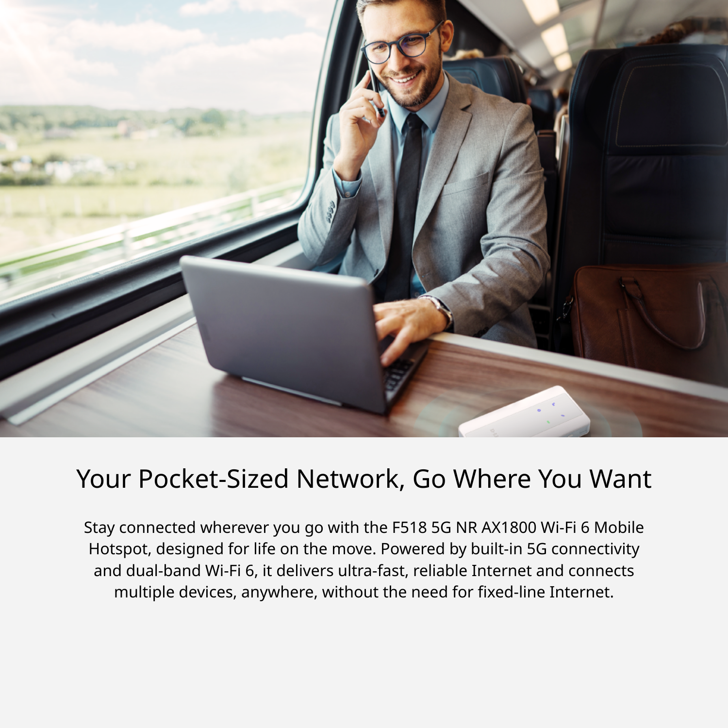 5G AX1800 Wi-Fi 6 Mobile Hotspot