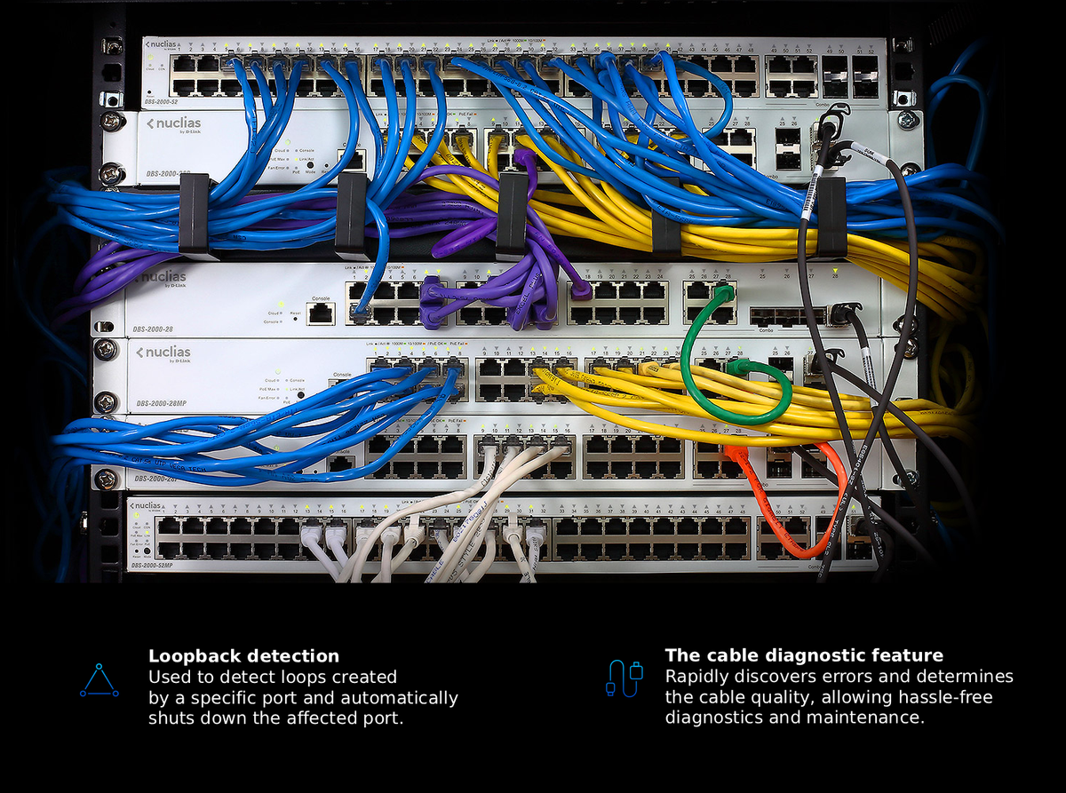 Advanced Layer 2 features and security.