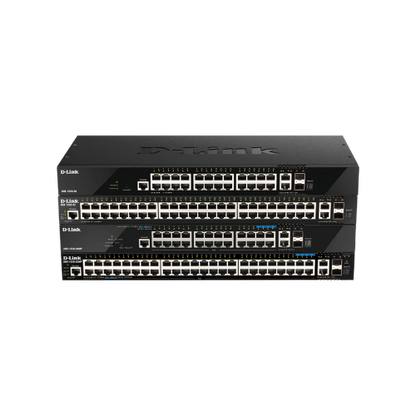 28-port Gigabit Layer 3 Stackable Smart Managed Switch with 4-port 10G Uplinks