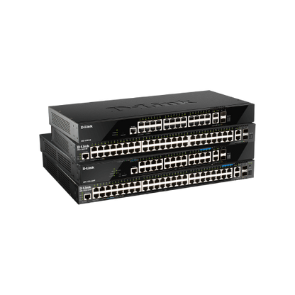 28-port Gigabit Layer 3 Stackable Smart Managed Switch with 4-port 10G Uplinks