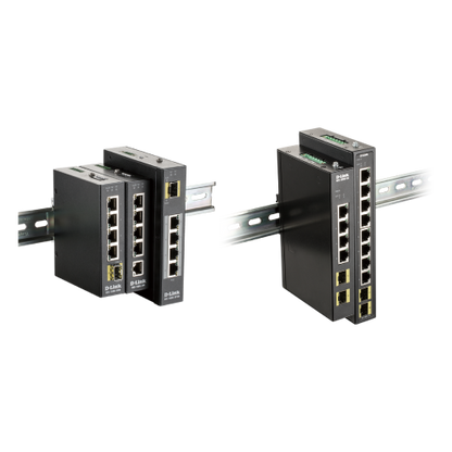 Industrial Gigabit Unmanaged Switch with 2 SFP slots