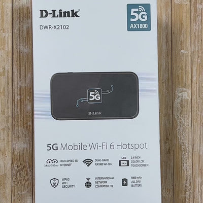 5G Wi-Fi 6 AX1800 Mobile Wi-Fi Hotspot