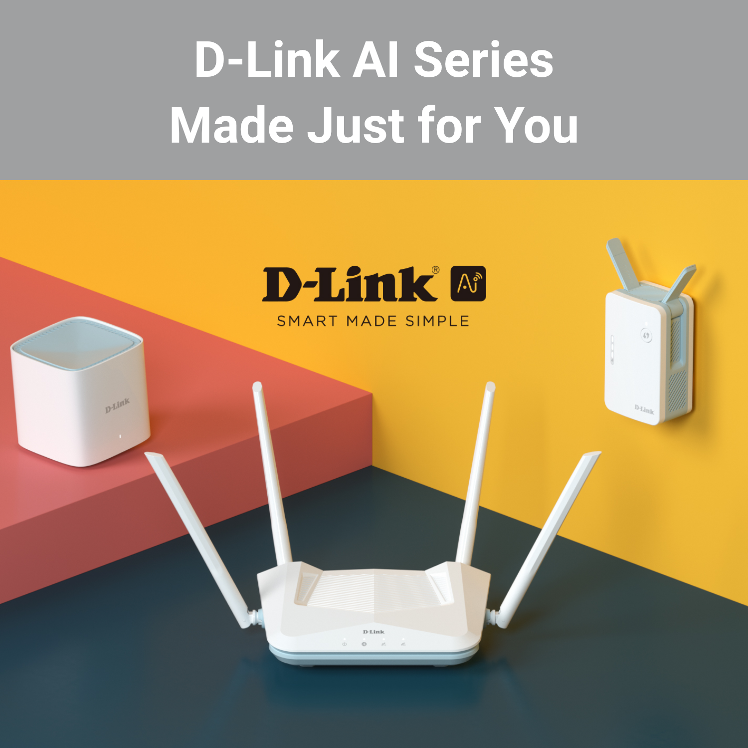 AX1500 Eagle Pro AI Wireless Mesh Range Extender | E15